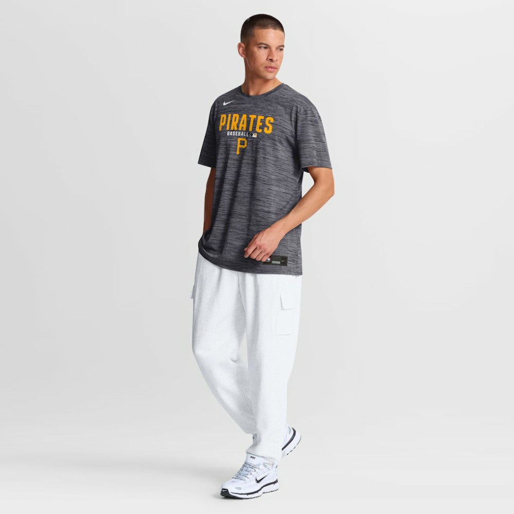 Pittsburgh Pirates Authentic Collection Velocity Dri-FIT T-Shirt Black