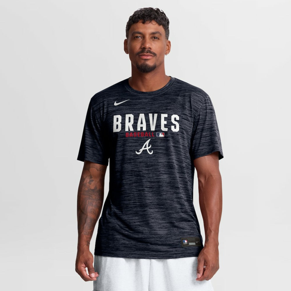Atlanta Braves Authentic Collection Velocity Dri-FIT T-Shirt Navy