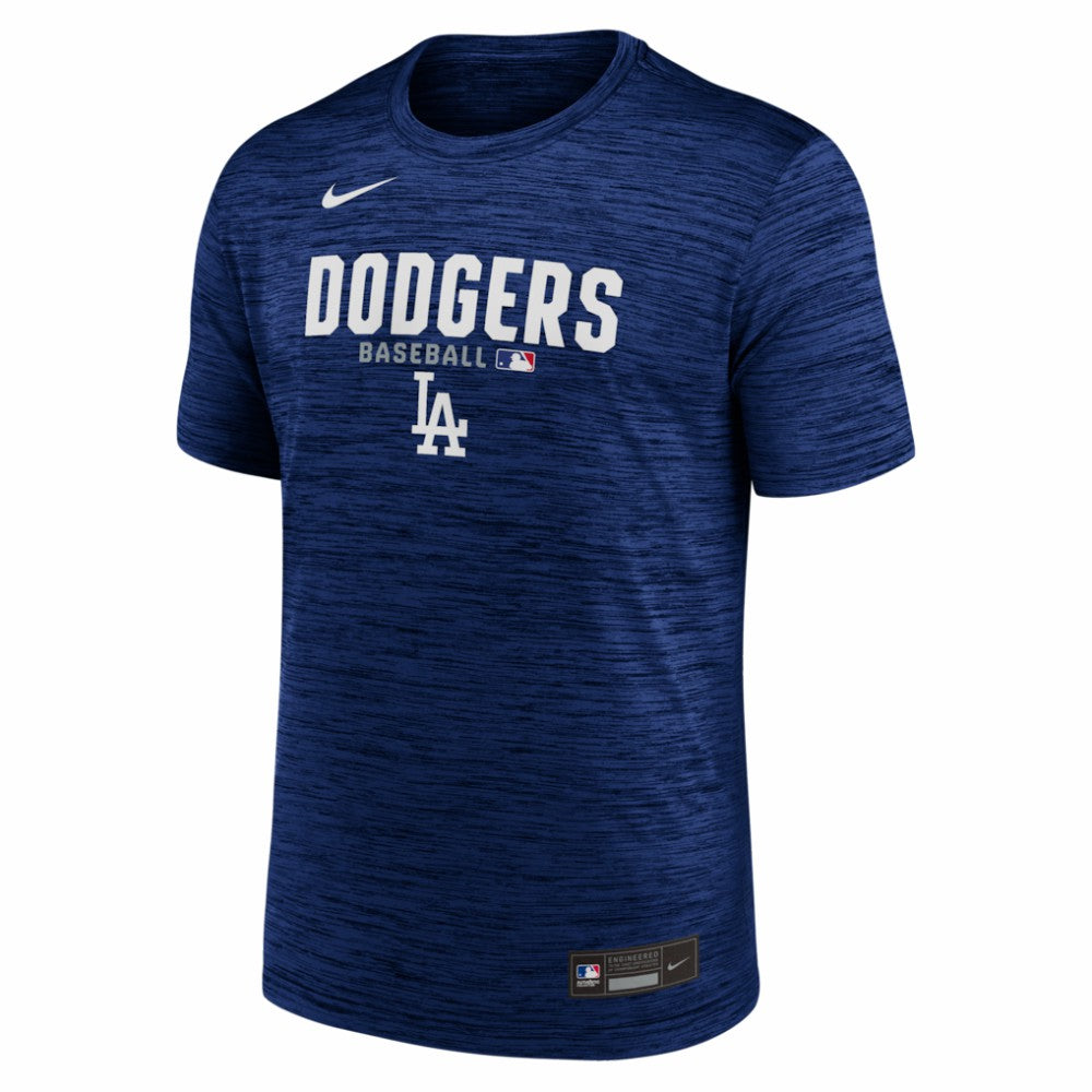 Los Angeles Dodgers Authentic Collection Velocity Dri-FIT T-Shirt Royal