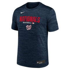 Washington Nationals Authentic Collection Velocity Dri-FIT T-Shirt Navy