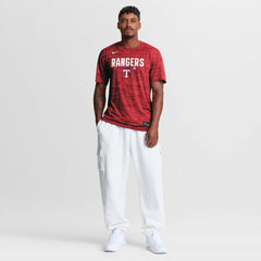 Texas Rangers Authentic Collection Velocity Dri-FIT T-Shirt Red