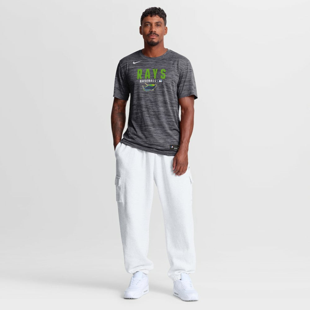 Tampa Bay Rays Authentic Collection Velocity Dri-FIT T-Shirt Black