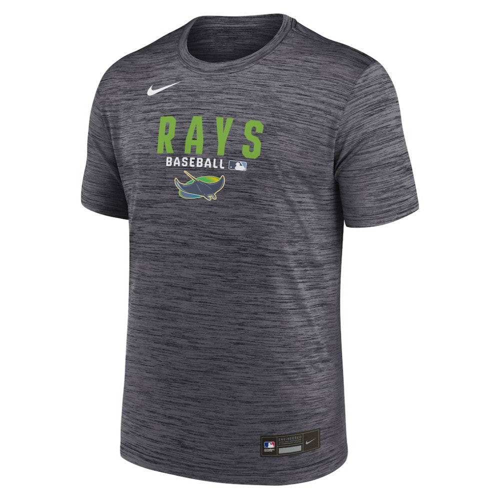 Tampa Bay Rays Authentic Collection Velocity Dri-FIT T-Shirt Black