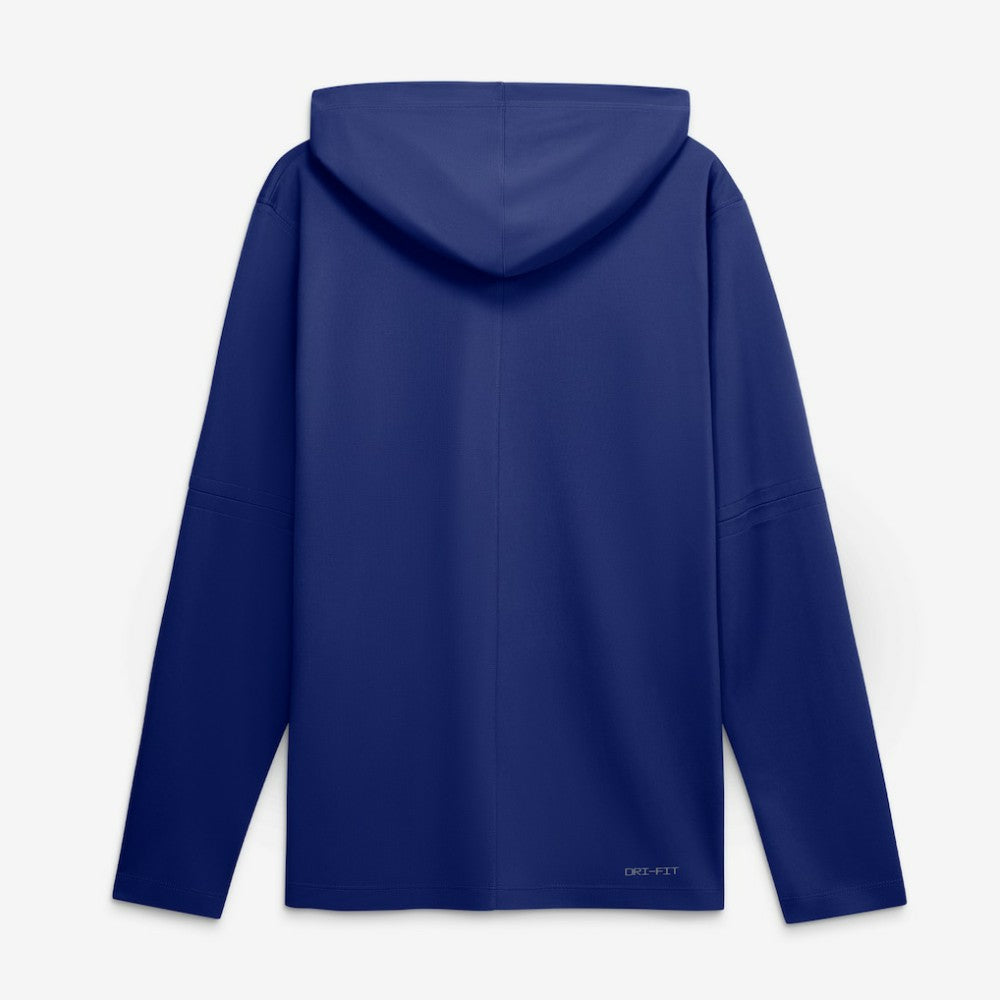 Los Angeles Dodgers Authentic Collection Dri-FIT Long Sleeve Hooded T-Shirt Royal