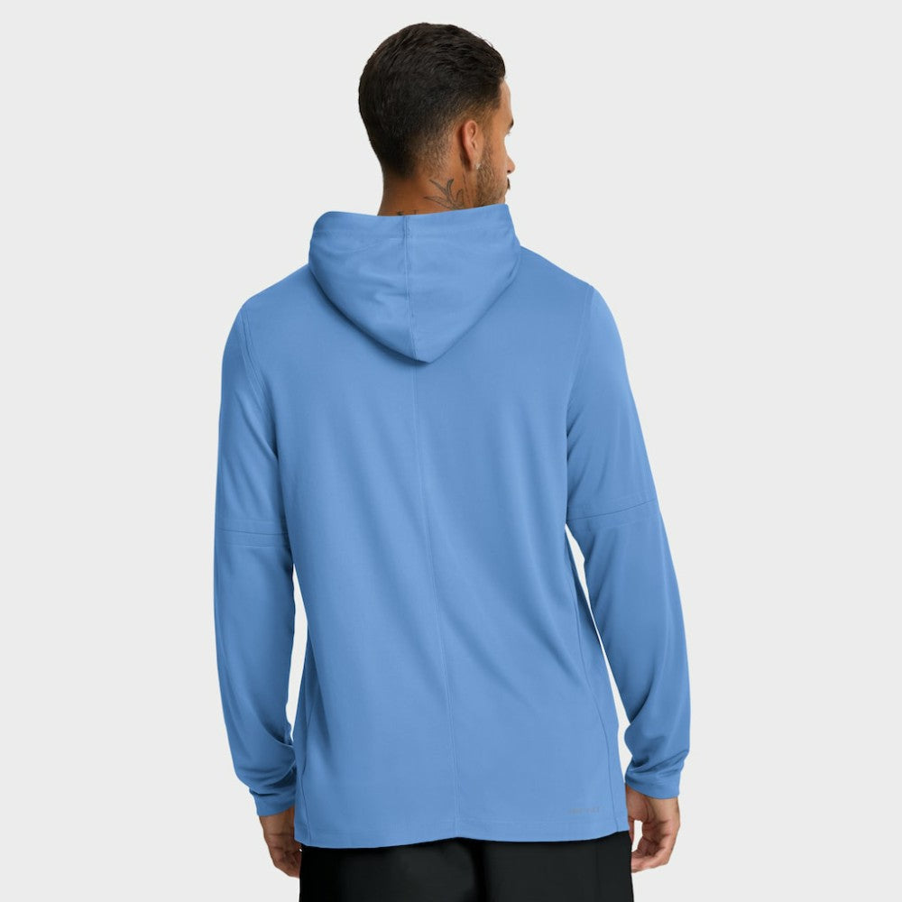 Kansas City Royals Authentic Collection Dri-FIT Long Sleeve Hooded T-Shirt Light Blue
