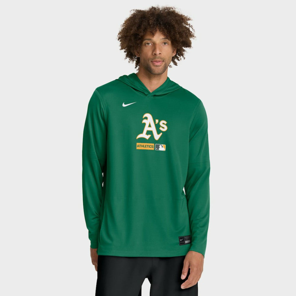 Athletics Authentic Collection Dri-FIT Long Sleeve Hooded T-Shirt Kelly Green