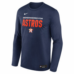 Houston Astros Authentic Collection Legend Dri-FIT Long Sleeve T-Shirt Navy