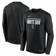 Chicago White Sox Authentic Collection Legend Dri-FIT Long Sleeve T-Shirt Black