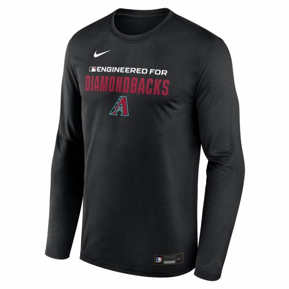 Arizona Diamondbacks Authentic Collection Legend Dri-FIT Long Sleeve T-Shirt Black