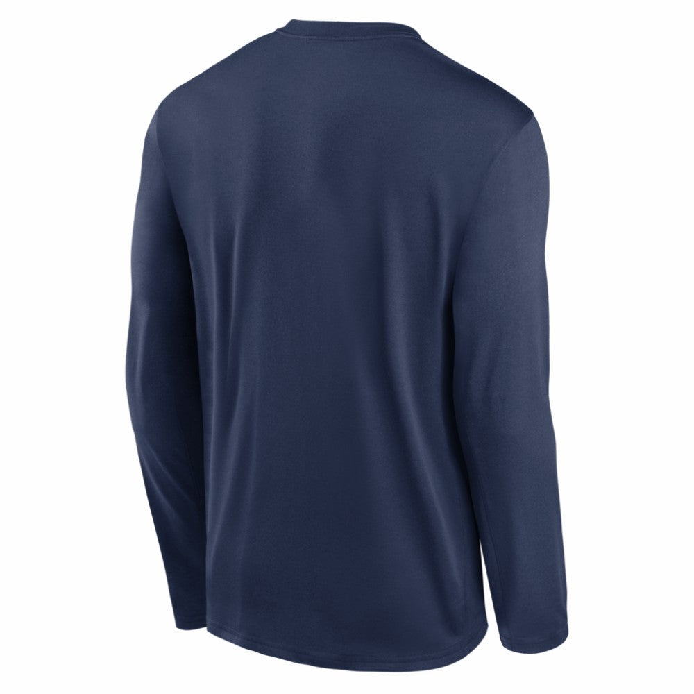 Tampa Bay Rays Authentic Collection Legend Dri-FIT Long Sleeve T-Shirt Navy