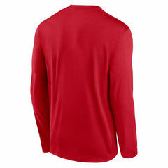 Philadelphia Phillies Authentic Collection Legend Dri-FIT Long Sleeve T-Shirt Red