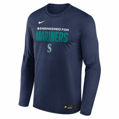 Seattle Mariners Authentic Collection Legend Dri-FIT Long Sleeve T-Shirt Navy