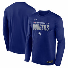 Los Angeles Dodgers Authentic Collection Legend Dri-FIT Long Sleeve T-Shirt Royal
