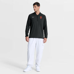San Francisco Giants Authentic Collection Dri-FIT Raglan Half-Zip Pullover Black