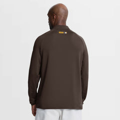 San Diego Padres Authentic Collection Dri-FIT Raglan Half-Zip Pullover Brown