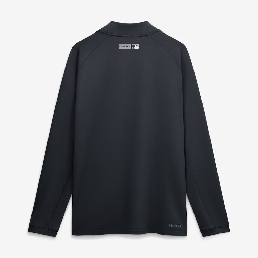 New York Yankees Authentic Collection Dri-FIT Raglan Half-Zip Pullover Navy