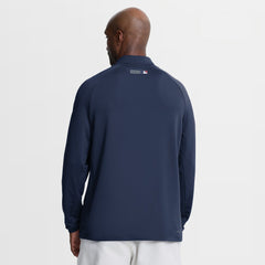 Los Angeles Dodgers Authentic Collection Dri-FIT Raglan Half-Zip Pullover Navy