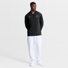 Arizona Diamondbacks Authentic Collection Dri-FIT Raglan Half-Zip Pullover Black