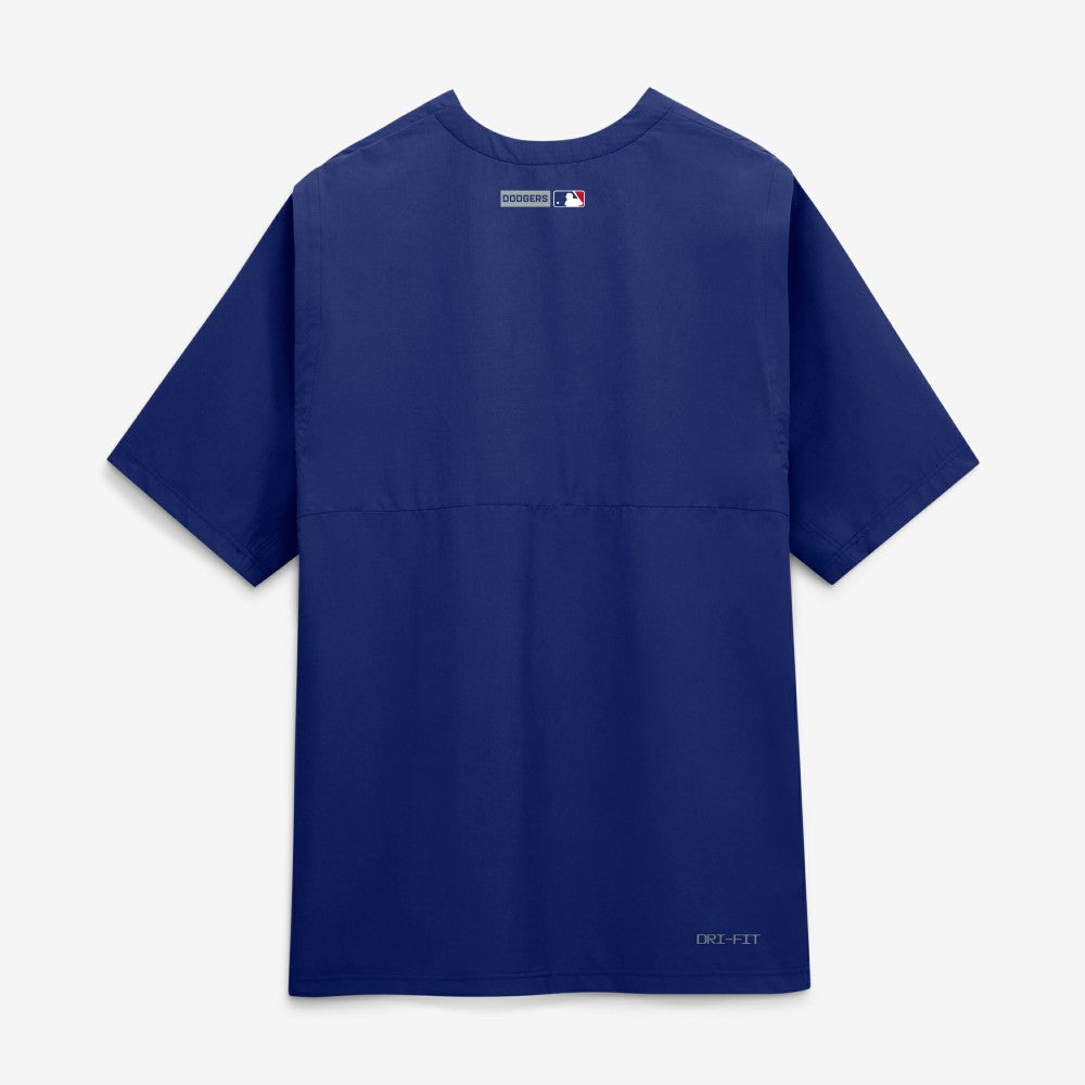 Los Angeles Dodgers Authentic Collection Dri-FIT Quarter-Zip Windshirt Royal