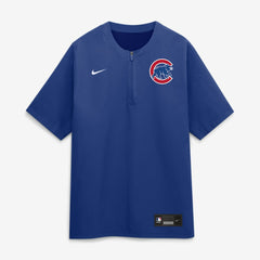 Chicago Cubs Authentic Collection Dri-FIT Quarter-Zip Windshirt Royal
