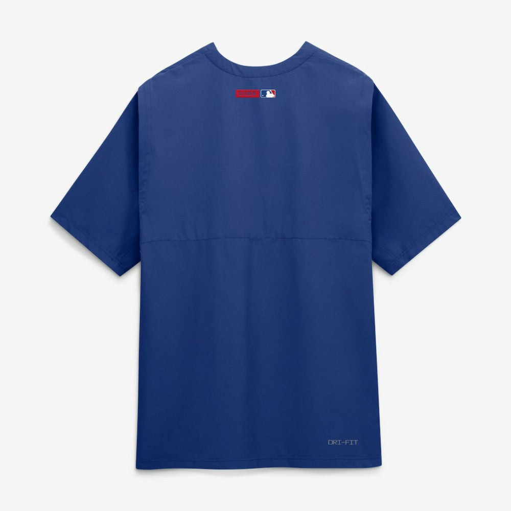 Chicago Cubs Authentic Collection Dri-FIT Quarter-Zip Windshirt Royal