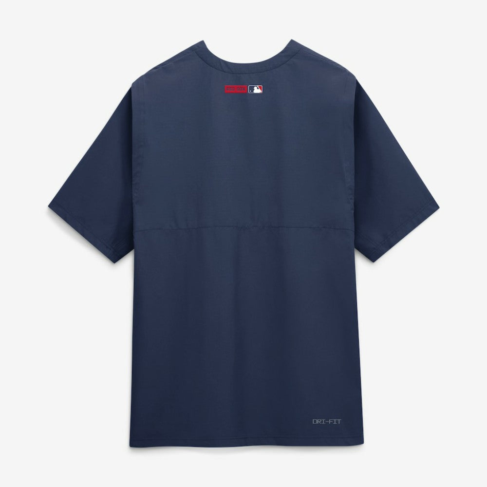 Boston Red Sox Authentic Collection Dri-FIT Quarter-Zip Windshirt Navy