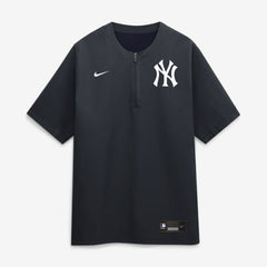 New York Yankees Authentic Collection Dri-FIT Quarter-Zip Windshirt Navy