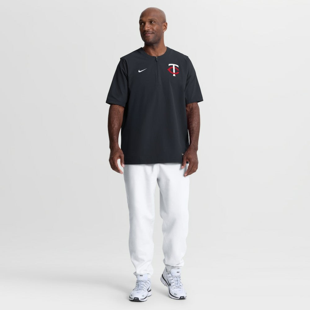 Minnesota Twins Authentic Collection Dri-FIT Quarter-Zip Windshirt Navy