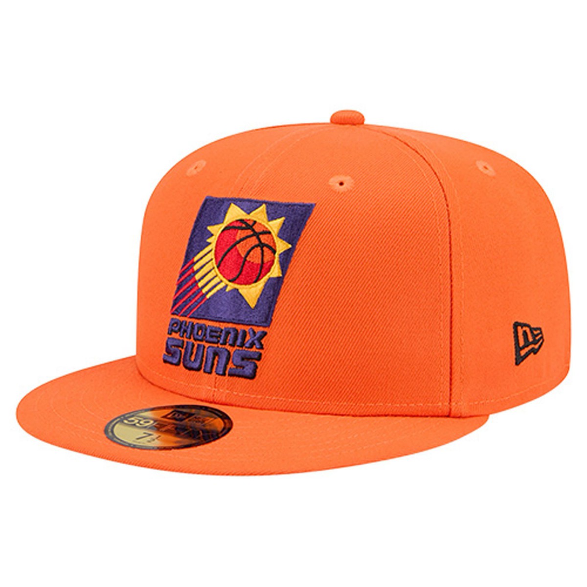 Phoenix Suns Core Logo 59FIFTY Fitted Hat - Orange on sale