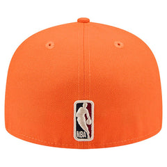 Phoenix Suns Core Logo 59FIFTY Fitted Hat - Orange on sale