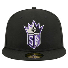 Sacramento Kings Core Logo 59FIFTY Fitted Hat - Black cheap