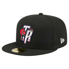 Toronto Raptors Core Logo 59FIFTY Fitted Hat - Black sale