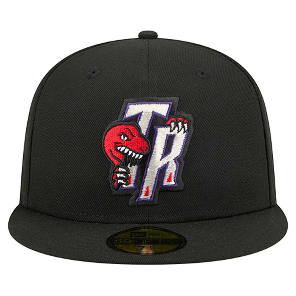 Toronto Raptors Core Logo 59FIFTY Fitted Hat - Black sale