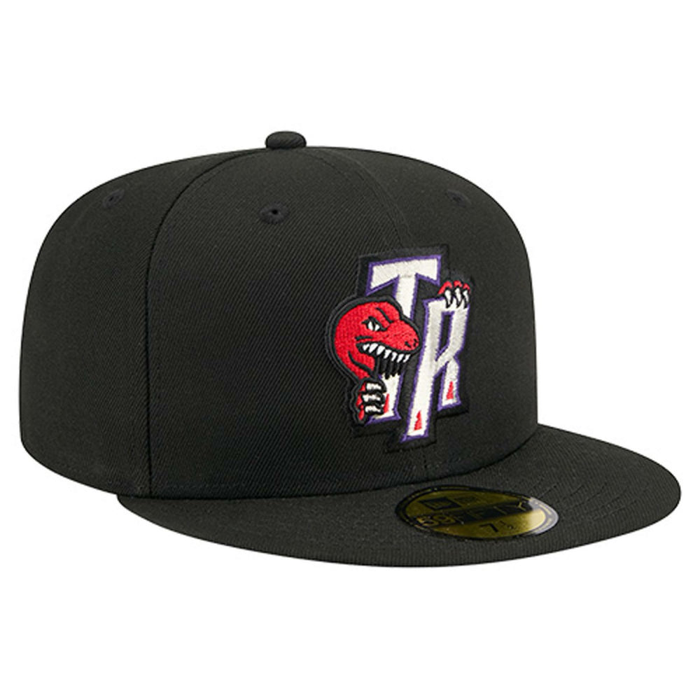 Toronto Raptors Core Logo 59FIFTY Fitted Hat - Black sale