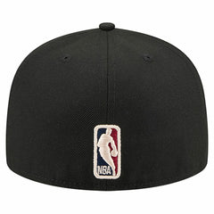Chicago Bulls Core Logo 59FIFTY Fitted Hat - Black online