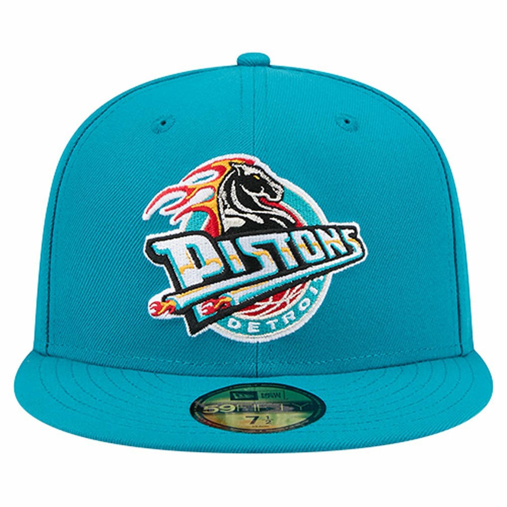 Detroit Pistons Core Logo 59FIFTY Fitted Hat sale - Teal sale
