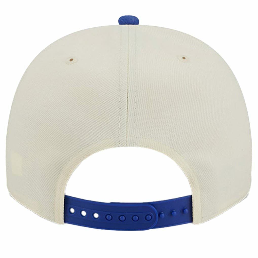 Philadelphia 76ers Illustrated Mascot 2-Toned Pre-Curved A-Frame 9FIFTY Adjustable Hat - Cream discount