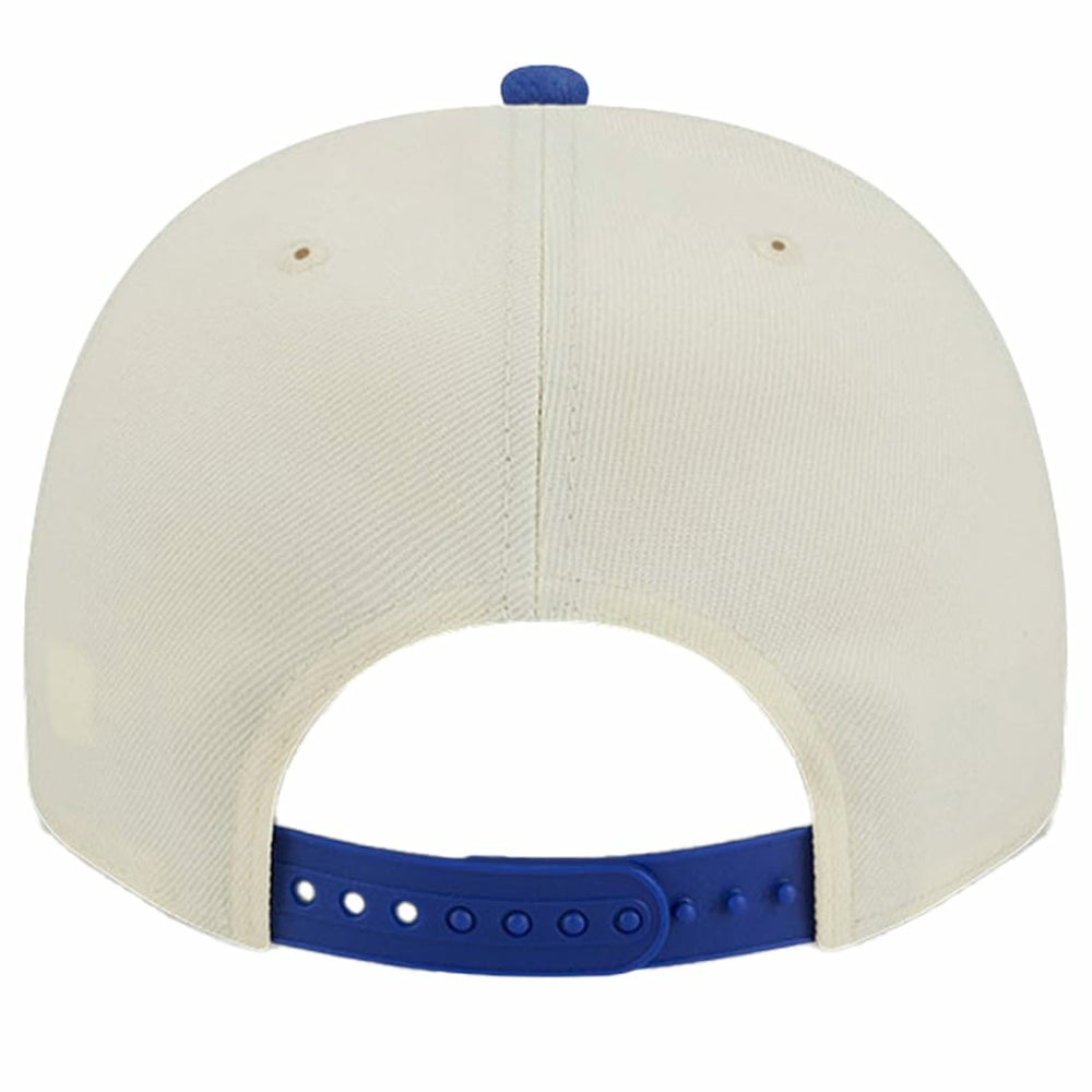Philadelphia 76ers Illustrated Mascot 2-Toned Pre-Curved A-Frame 9FIFTY Adjustable Hat - Cream discount