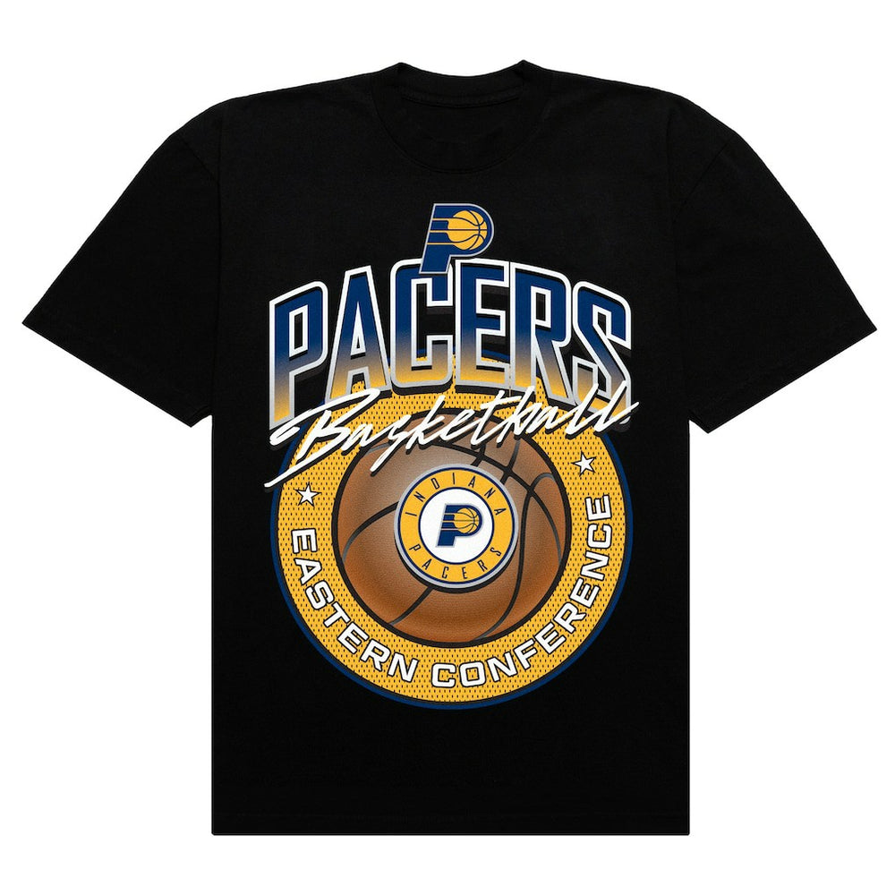 Indiana Pacers Authmade Basketball Mesh Premium T-Shirt - Black outlet