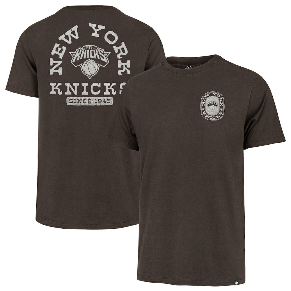 New York Knicks '47 Back Canyon Franklin T-Shirt - Brown cheap