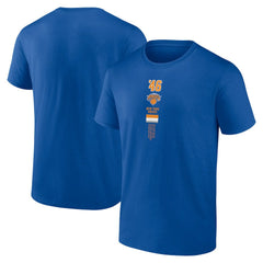 New York Knicks Basket T-Shirt - Blue for sale