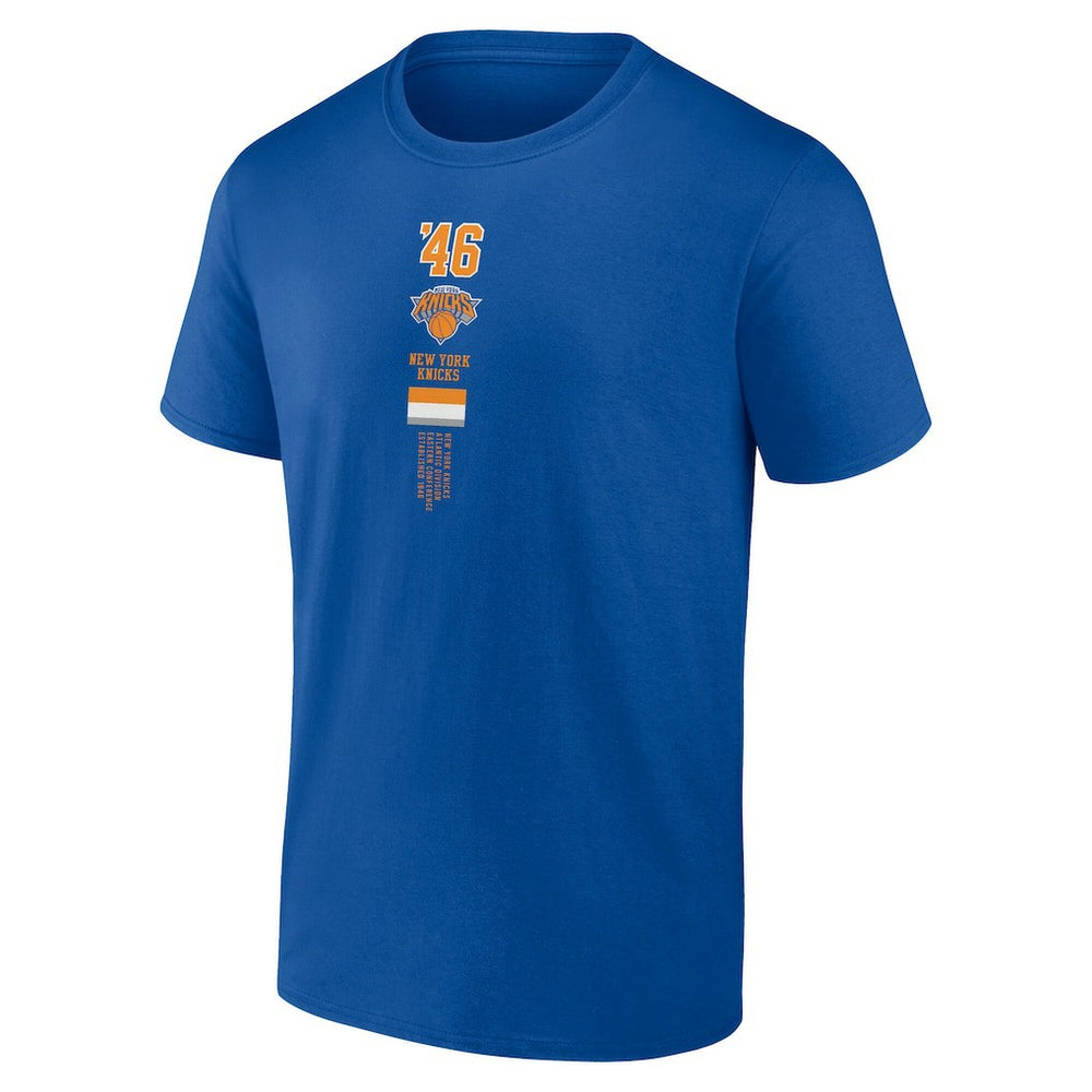 New York Knicks Basket T-Shirt - Blue for sale