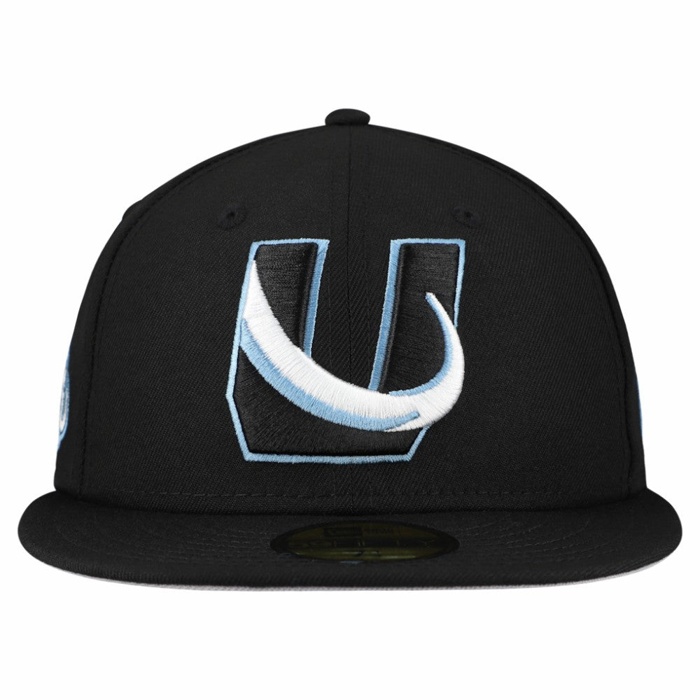 Utah Mammoth New Era Team Secondary 59FIFTY Fitted Hat - Black Hats