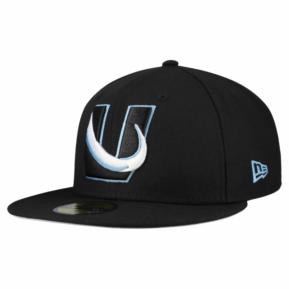 Utah Mammoth New Era Team Secondary 59FIFTY Fitted Hat - Black Hats
