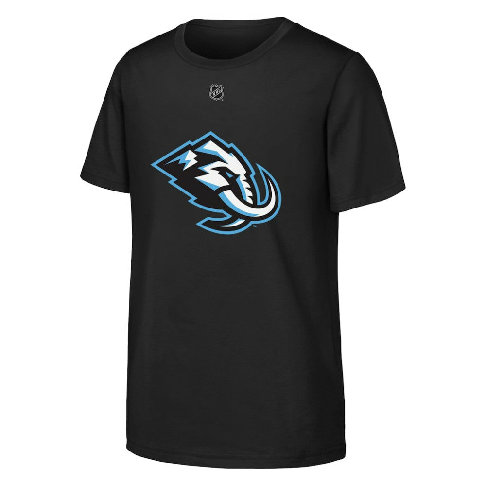Utah Mammoth Outerstuff Youth Primary Logo T-Shirt - Black T-shirts