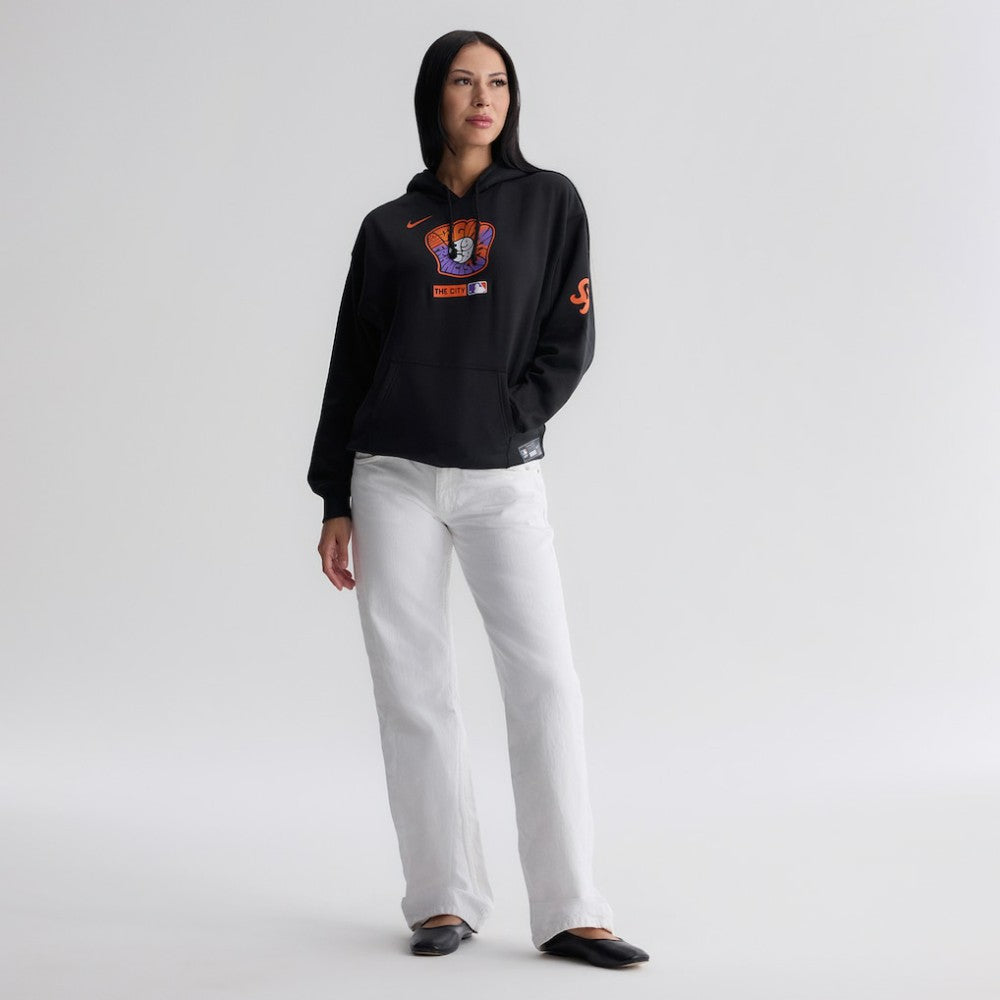 San Francisco Giants Women's Authentic Collection City Connect Therma Hoodie Black