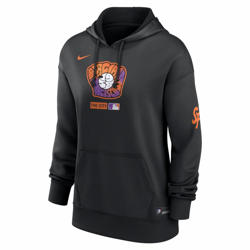 San Francisco Giants Women's Authentic Collection City Connect Therma Hoodie Black
