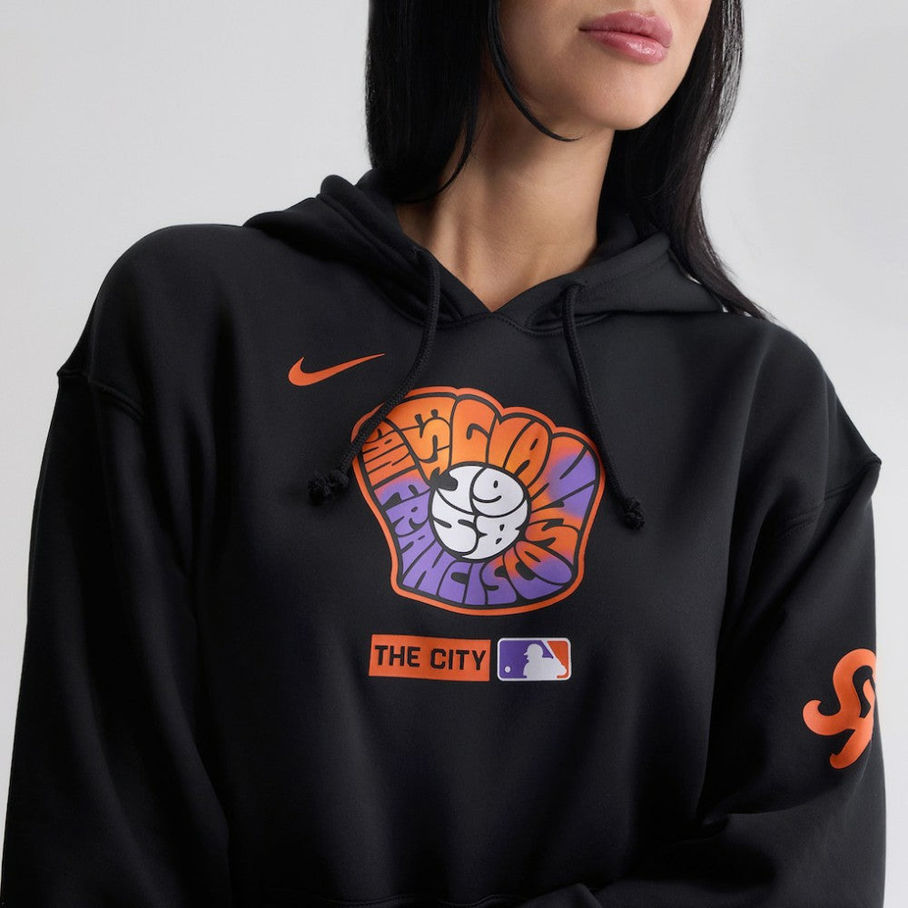San Francisco Giants Women's Authentic Collection City Connect Therma Hoodie Black