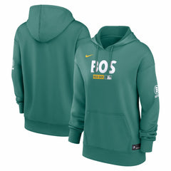 Boston Red Sox Women's Authentic Collection City Connect Therma Hoodie Green