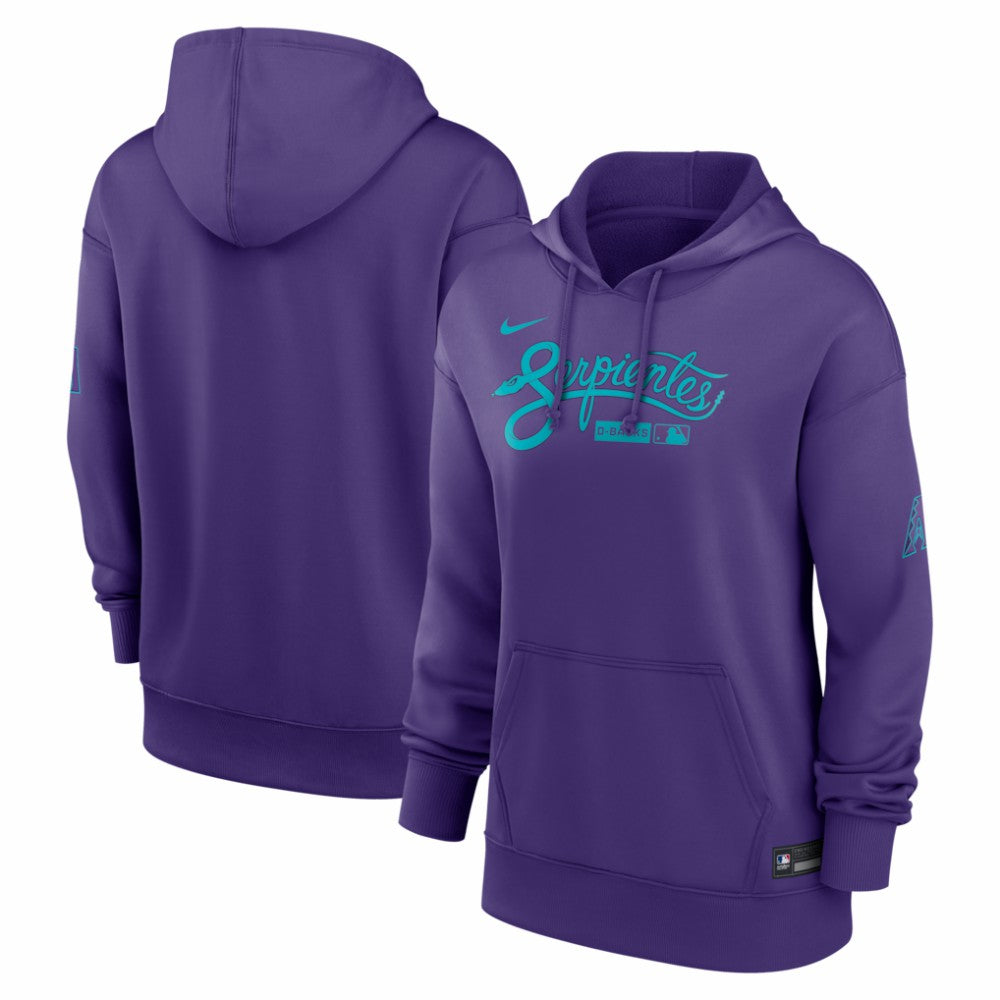 Arizona Diamondbacks Women's Authentic Collection City Connect Therma Hoodie Purple